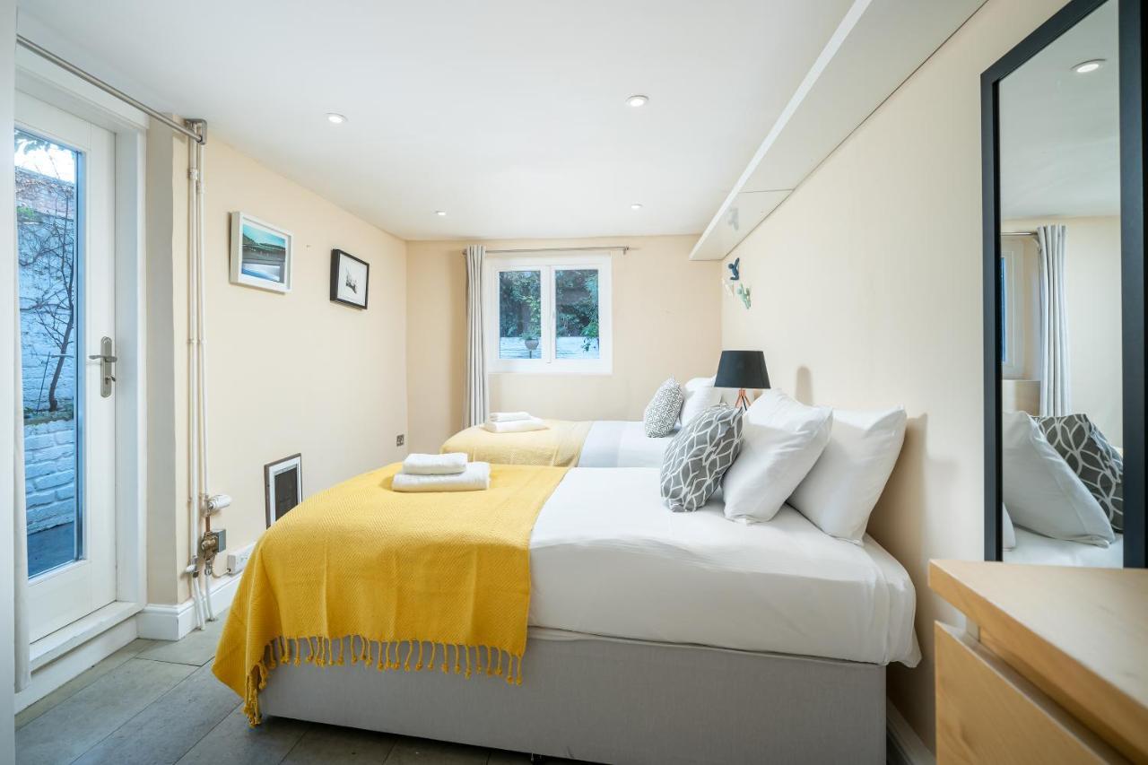 Sleek Flat With Communal Courtyard Londres Extérieur photo