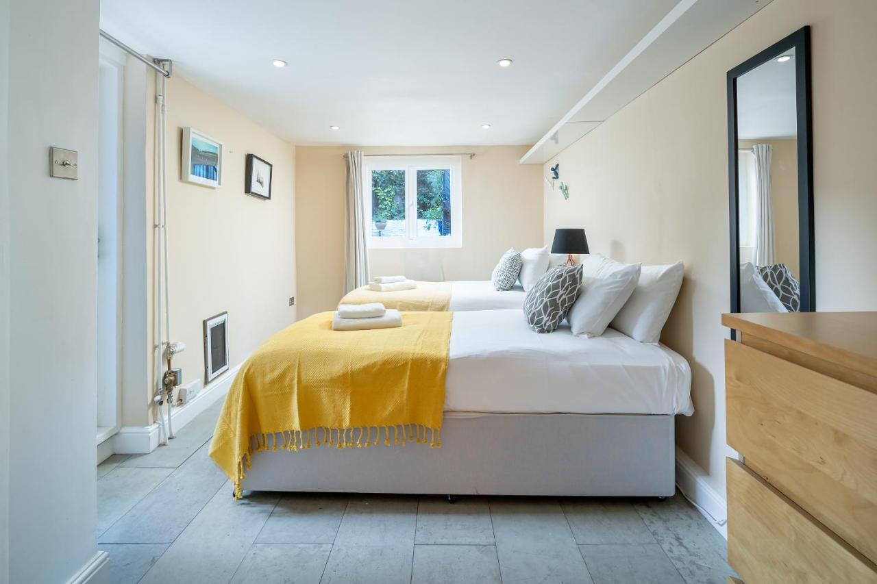 Sleek Flat With Communal Courtyard Londres Extérieur photo